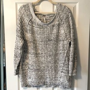 Free people scoop-neck sweater